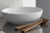 Kähler Hammershøi Salatskål Hvit, ø300 (180-15114)