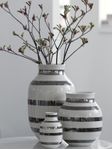 Kähler Omaggio H200 Vase Sølv (180-H200-SILVER)