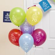 Keep Calm Ballonger ~ 70 år