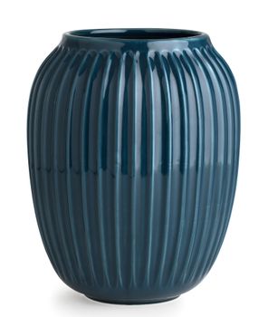 Kähler Hammershøi Vase Petroleumsblå,  H200 (180-15382)