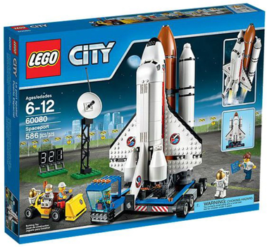 LEGO® City Rakettbase med fem minifigurer (158-60080)