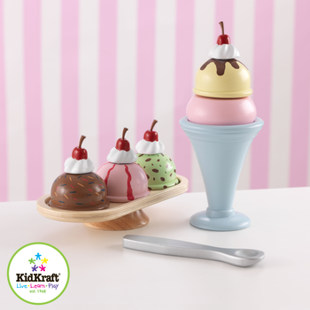 KidKraft Ice Cream 8 deler (101-63281)