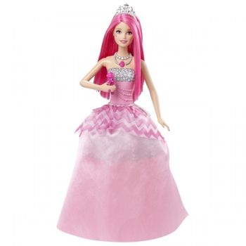 Barbie Lead Princess dukke, 2-i-1 (164-0887961163902)