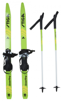 Stiga Ski Snow-Fling grønne, 90cm (280-75-1139-09)