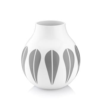Lucie Kaas Vase Lotus Grå, 24cm (201-ac05gg03)
