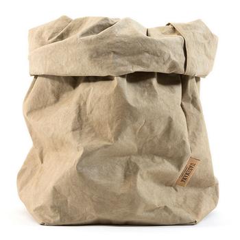 Uashmama X-Large Paper Bag, Sand (199-XLSND)