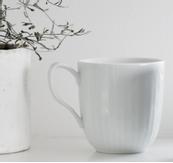 Kähler Hammershøi Krus 330ml, Hvit (180-16061)