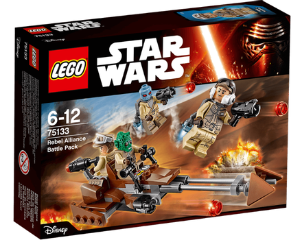 Lego® Star Wars Opprørernes stridspakke med pilot (158-75133)