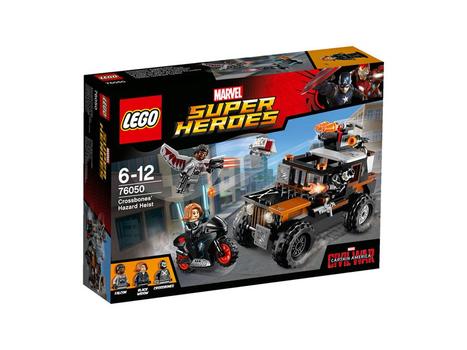 LEGO® Super Heroes Crossbones kupp, med figurer (158-76050)