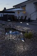 Konstsmide Assisi-Ray Solcellelampe, LED 1stk