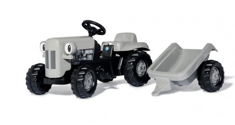 Rolly Toys Gråtass rollyKid traktor m/henger