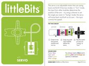LittleBits Servo - kapasitet 50kg (351-3300114)