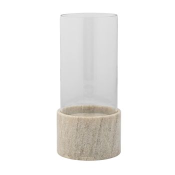 Bloomingville Lanterne Beige Marmor, H28cm (152-32403999)