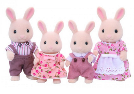 Sylvanian Families Dyrevenner - Morgenkanin Familien