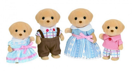 Sylvanian Families Dyrevenner - Labrador Familien