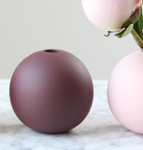 COOEE Ball Vase 10cm, Plomme (389-ball-plum-10cm)