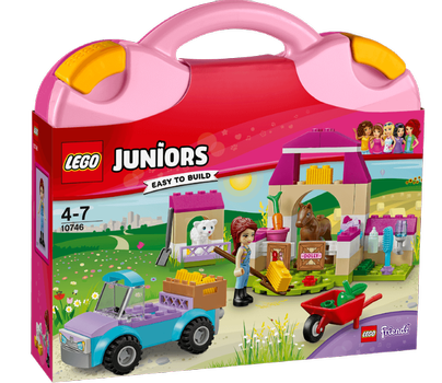 Lego® Juniors Bondegård,  med praktisk koffert (158-10746)