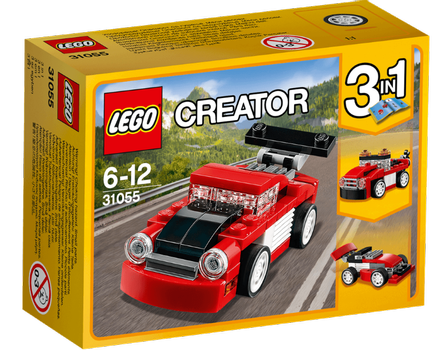 LEGO® Creator Rød Racerbil, 3-i-1 sett (158-31055)