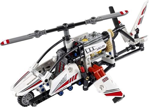 LEGO® Technic Ultralett Helikopter,  rødt/ hvitt (158-42057)