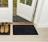Tica Copenhagen Dørmatte Dot Sort-Grå 40x60 (424-100710)