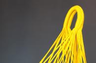 La Siesta Hengekøye Sonrisa Singel Lime HamacTex værbestandig (132-SNH14-4)