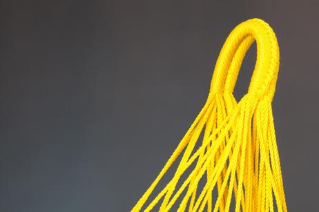 La Siesta Hengekøye Sonrisa Singel Lime HamacTex værbestandig (132-SNH14-4)