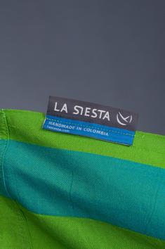 La Siesta Hengekøye Sonrisa Singel Lime HamacTex værbestandig (132-SNH14-4)