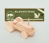 Plankejens Traktor i tre, byggesett (436-PJNo3)
