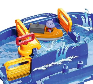 AquaPlay Bærbart kanalsystem sammenleggbart,  516 (00516)
