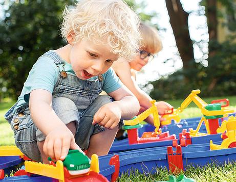 AquaPlay Bærbart kanalsystem sammenleggbart,  516 (00516)