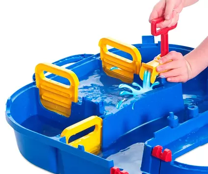 AquaPlay SuperSet Kanalsystem kran og lastebil, modell 1520 (00520)