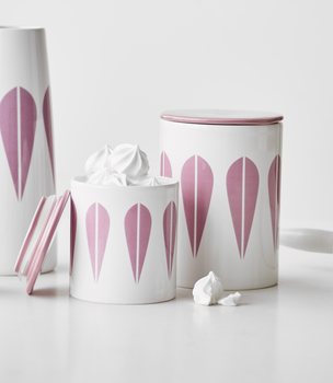 Lucie Kaas Krukke Lotus Stor Rosa (201-ac06pil)