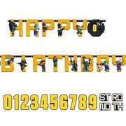 LEGO® BATMAN MOVIE "Happy Birthday"- banner (1stk)