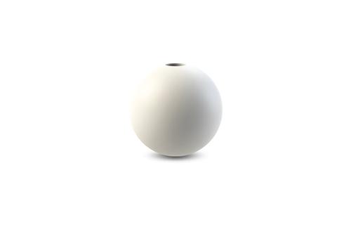 COOEE Ball Lysestake 10cm, Hvit (389-ballcandlestick-white-10cm)