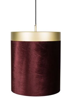 Globen Lighting Lampependel Velvet Rød, H46cm