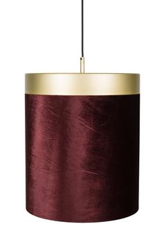 Globen Lighting Lampependel Velvet Rød, H46cm