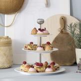 Kähler Hammershøi Etasjefat H30, Hvit (379-18004)