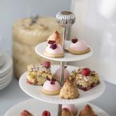 Kähler Hammershøi Etasjefat H30, Hvit (379-18004)