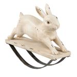 Clayre & Eef Dekorasjon Hare, Distressed white (488-6PR2186)
