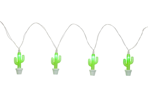 Sunnylife Lyslenke Kaktus - Grønn