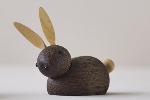 Lucie Kaas Hare 7.5cm, røkt eik (201-SK02PE)