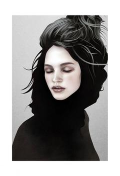 Ruben Ireland Poster "Elsewhere Girl", 50x70cm (365-RUB165WLP)
