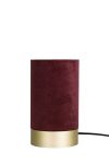 Globen Lighting Bordlampe Velvet, Rød,  H26cm (205-717305)