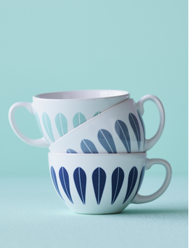 Lucie Kaas Lotus Tekopp og skål_Grå (201-ac10gg01)