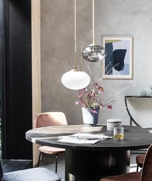 House Doctor Lampe Opal Grå Ø22cm (151-Gb0117)