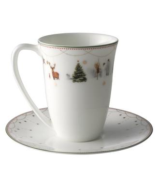 Wik & Walsøe Julemorgen Story Kopp m/skål 20cl (500-55401)