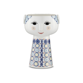 Bjørn Wiinblad Vase Eva Blå 18.5cm