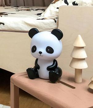 A Little Lovely Company Lampe LED, Panda Sort-Hvit (315-NLPAWH01)