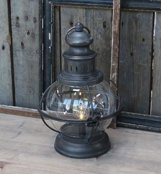Chic Antique LED-lanterne Fransk Antikk,  H29cm_(batteri) (529-25333-25)