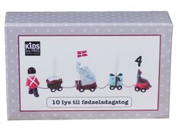 Kids by Friis Lys til Bursdagstog, Hvite